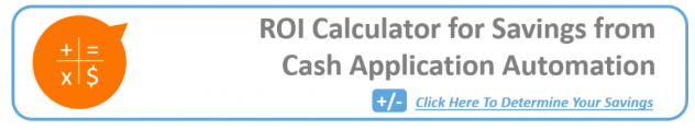 ROI calculator for savings from Cash Application