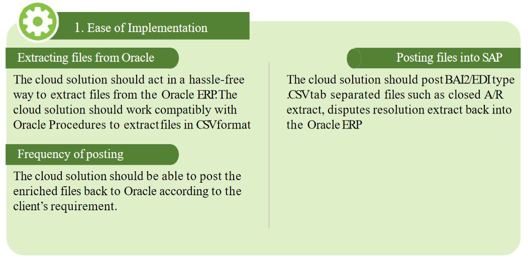 Ease of Implementation in O2C