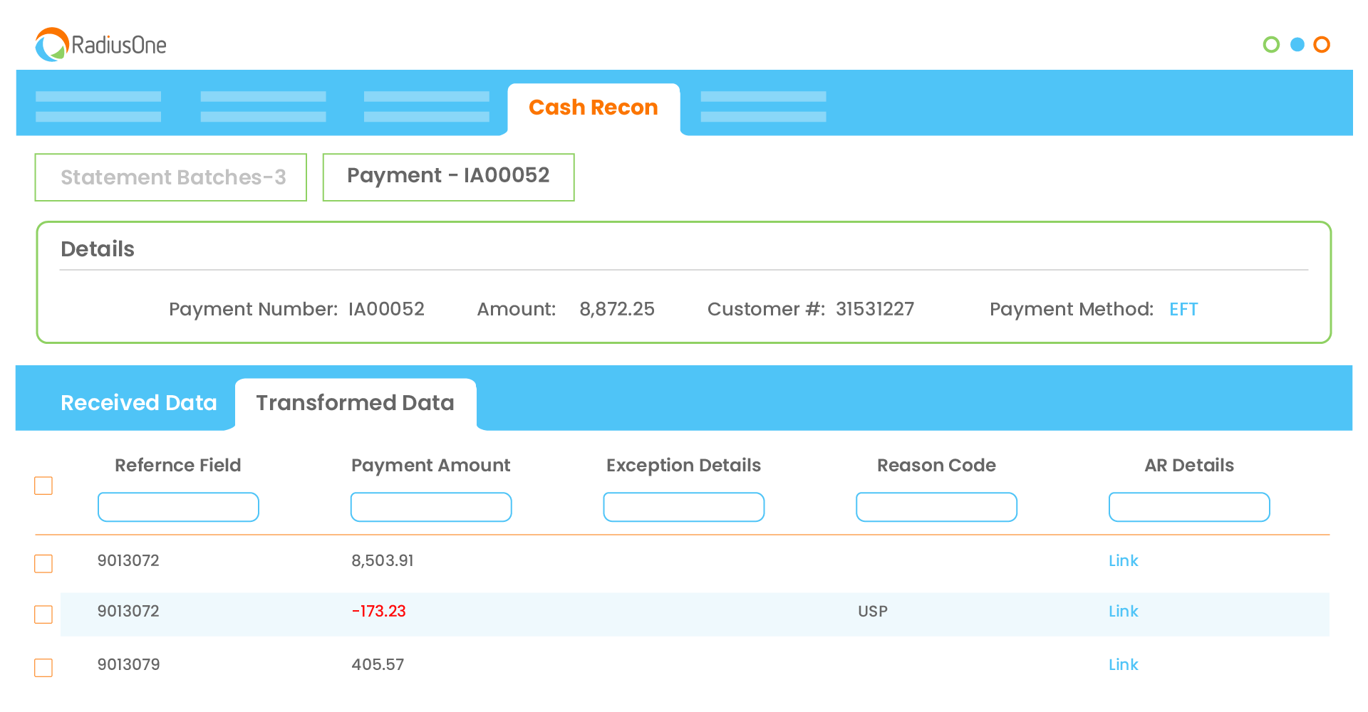 web-portal remittance aggregation