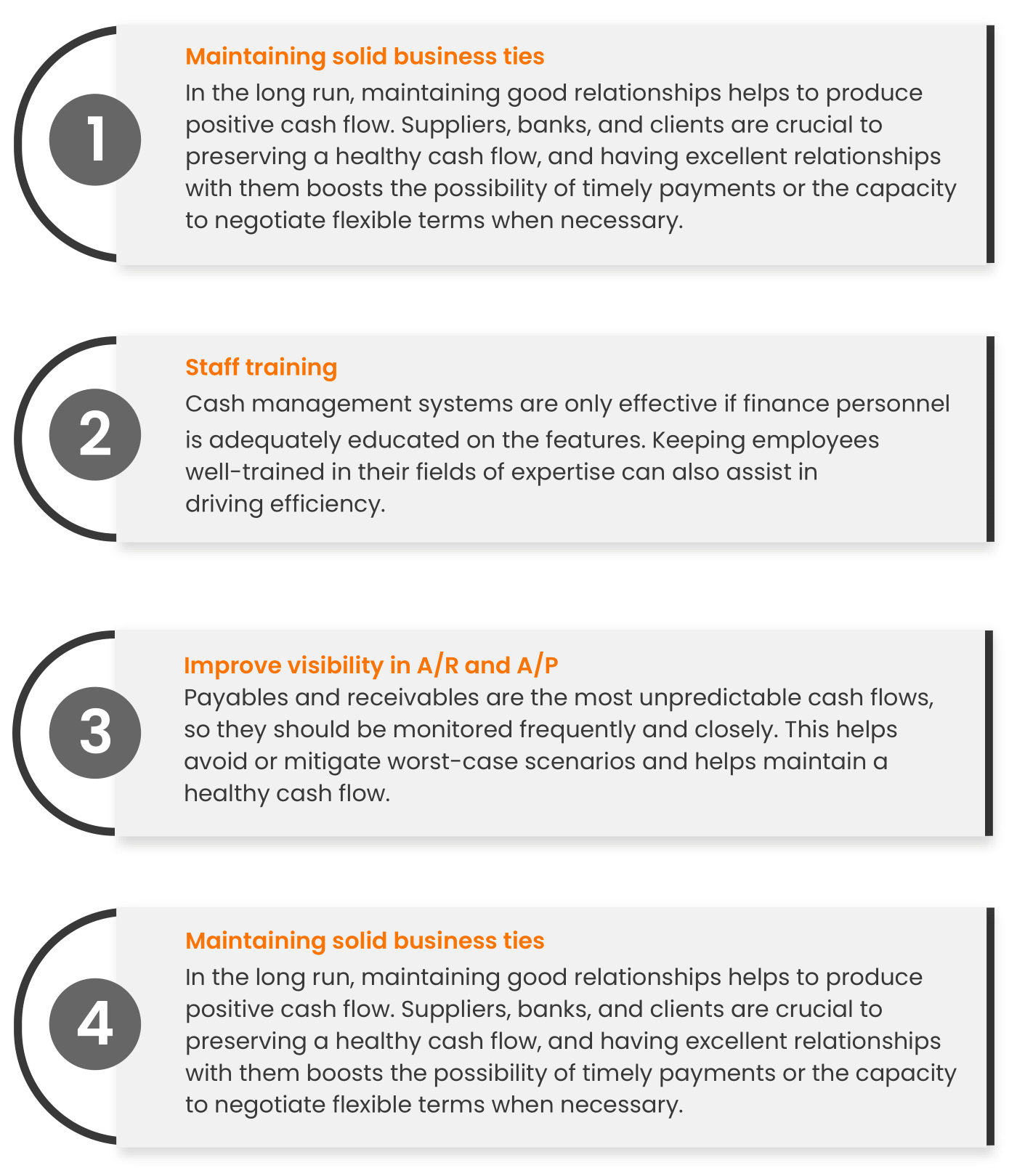 5 Ways to improve cash flow management