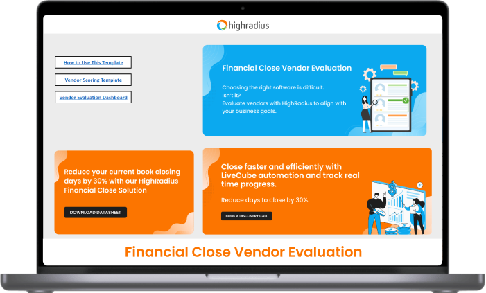 Financial Close Management Vendor Evaluation Scorecard