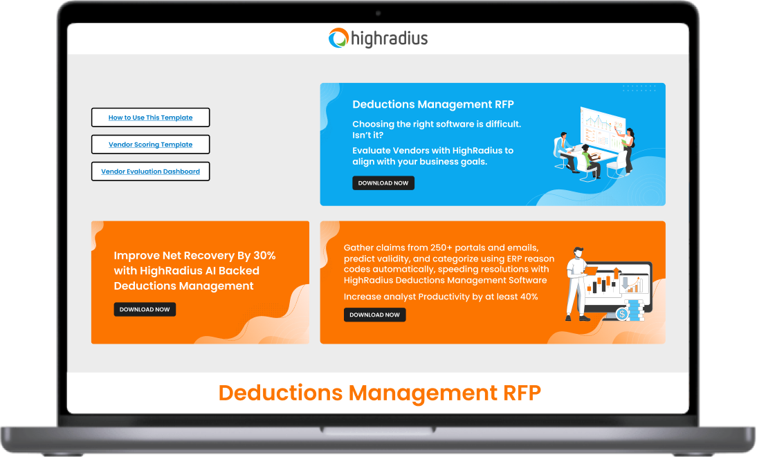 Deductions Management RFP Template