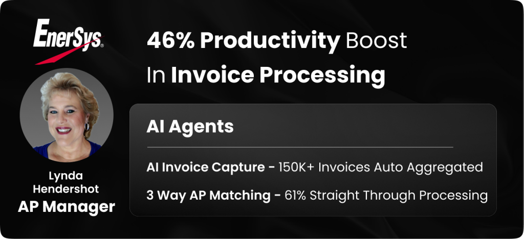 46% Productivity in Invoice Processing through AI in Accounts Payable