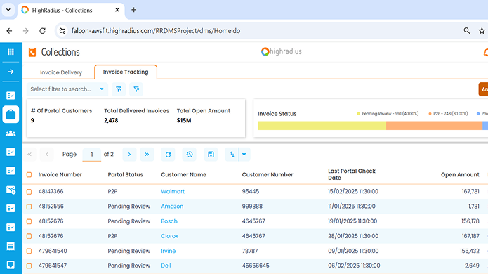 AP Portal Invoice Tracking