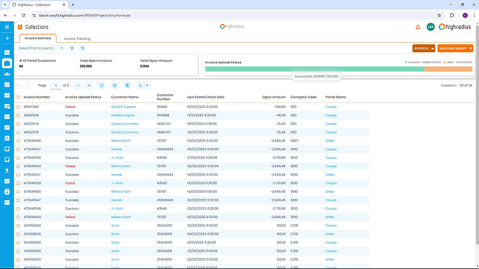 AP Portal Invoice Upload