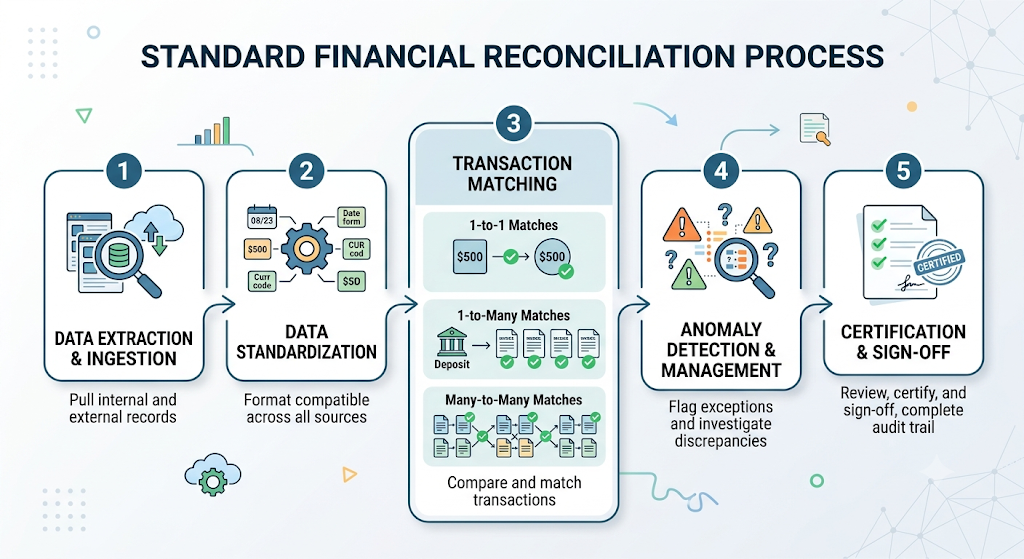 The Standard Financial Reconciliation Process