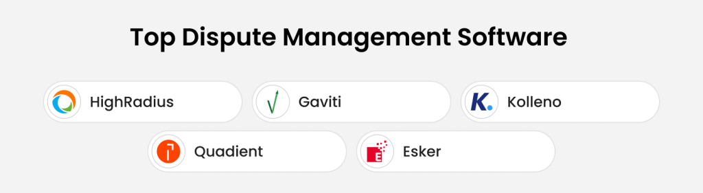 Top Dispute Management Software