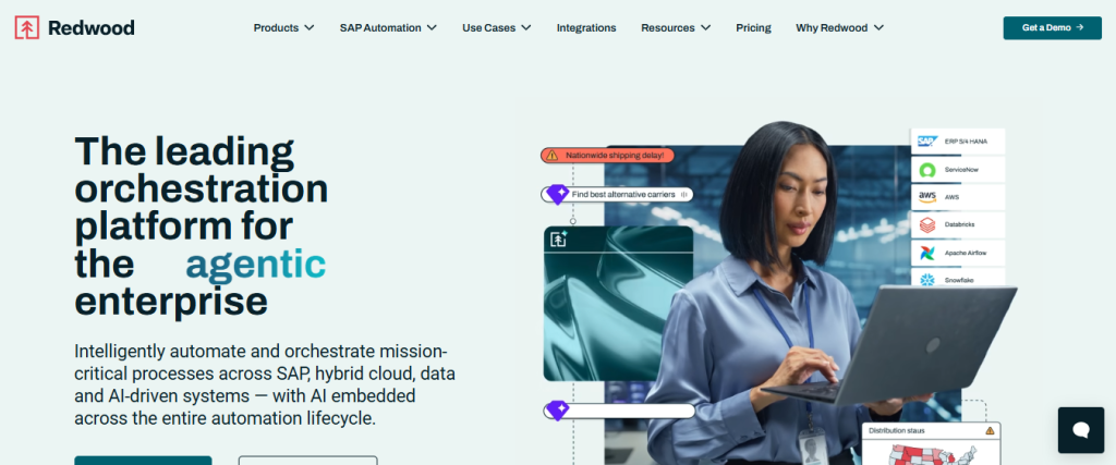 Redwood Software: Best for Businesses with Large IT Support Teams
