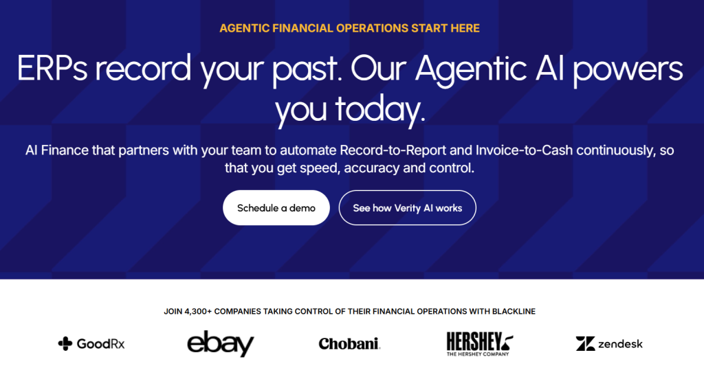 BlackLine: Best for Enterprise Cash Application & Financial Operations