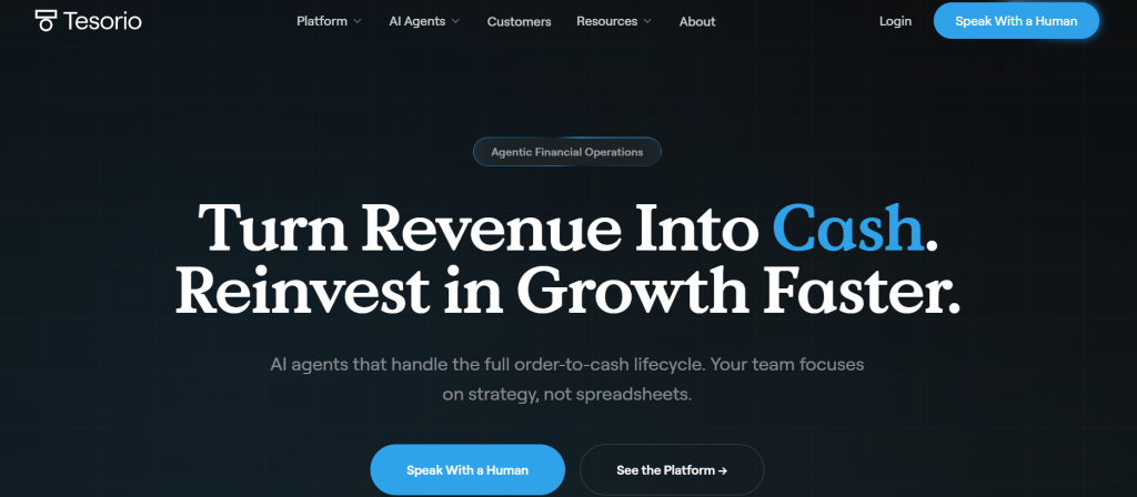 Tesorio; Quadient alternative accounts receivable software