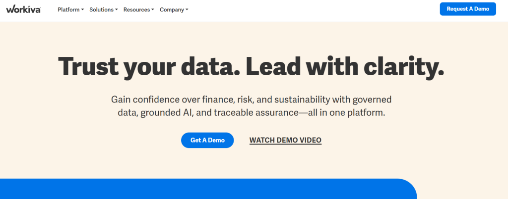 Workiva: Best for Regulated Financial and SEC Reporting