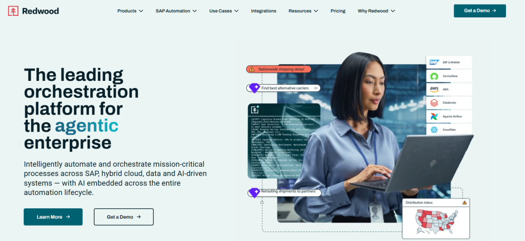 Redwood: Best for ERP-Agnostic Finance Process Automation